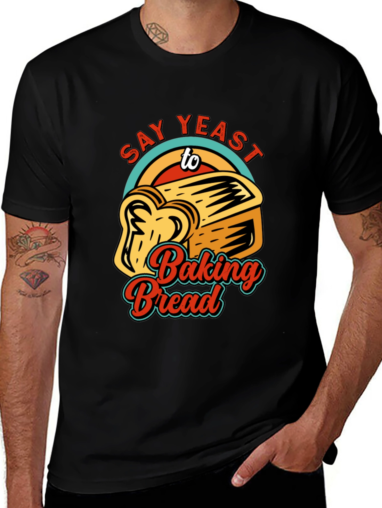 Variant 20 of Say Yeast To Baking Bread T-Shirt