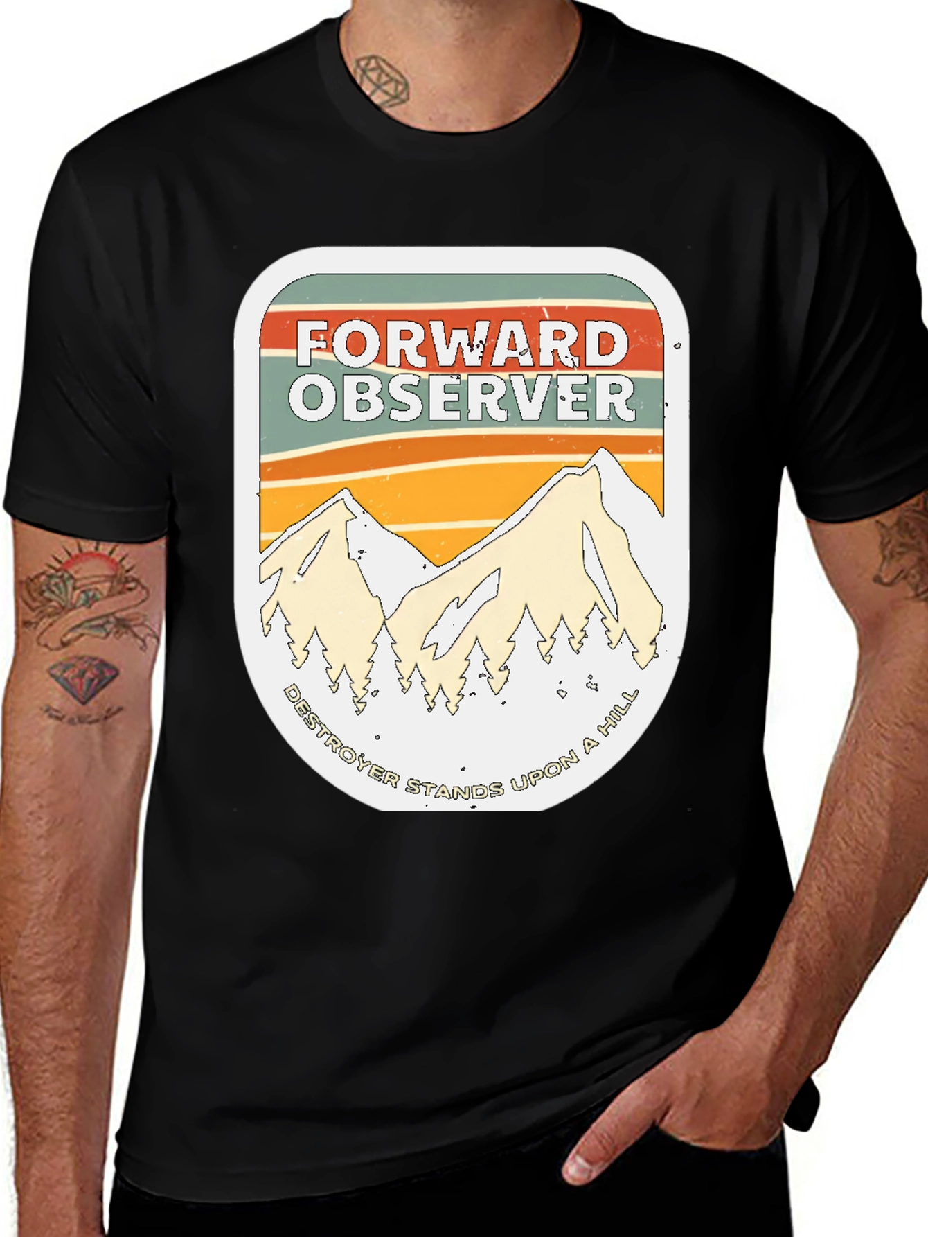 Variant 24 of Forward Observer Graphic Tee