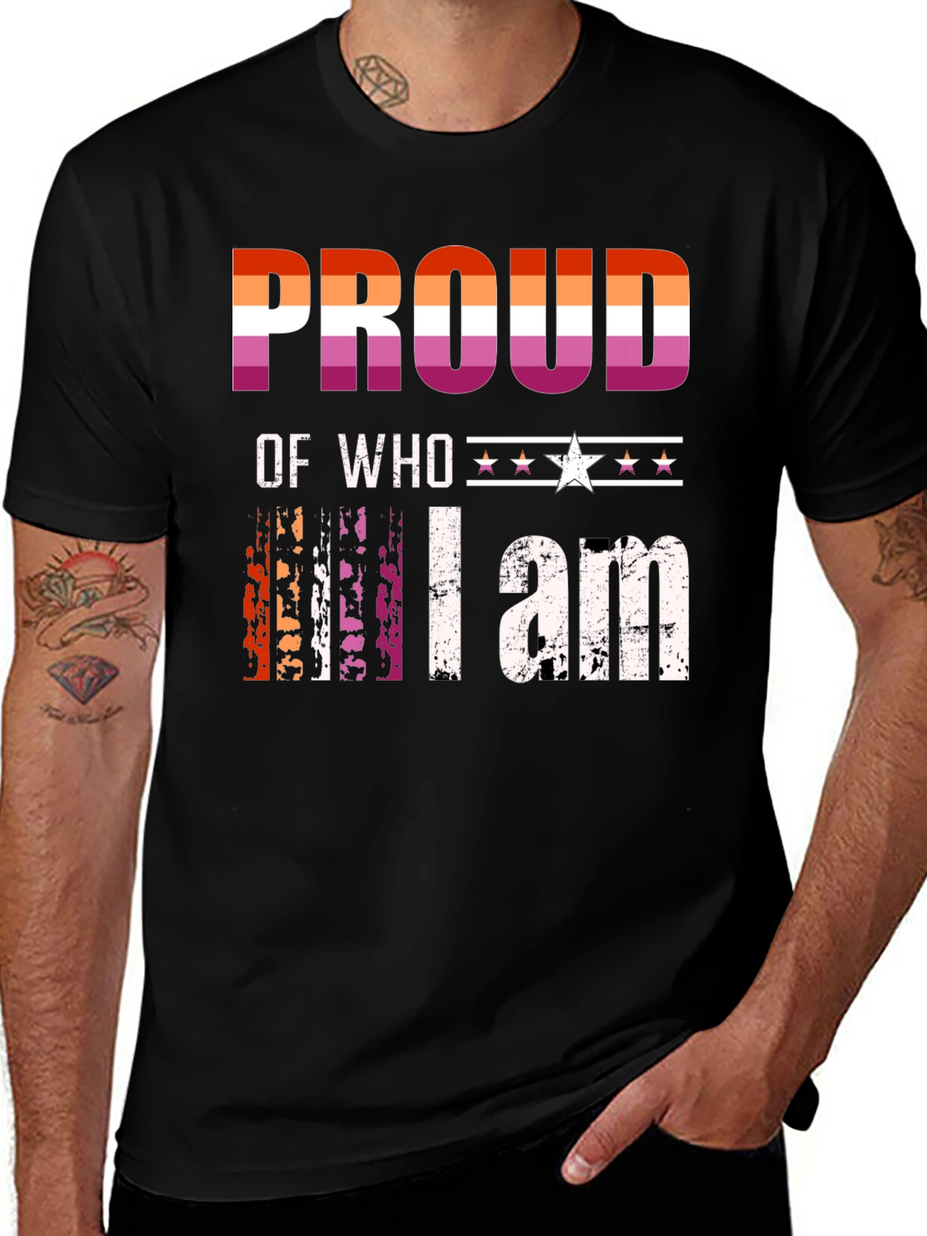 Variant 26 of Proud Lesbian Pride T-Shirt - LGBTQ+ Apparel