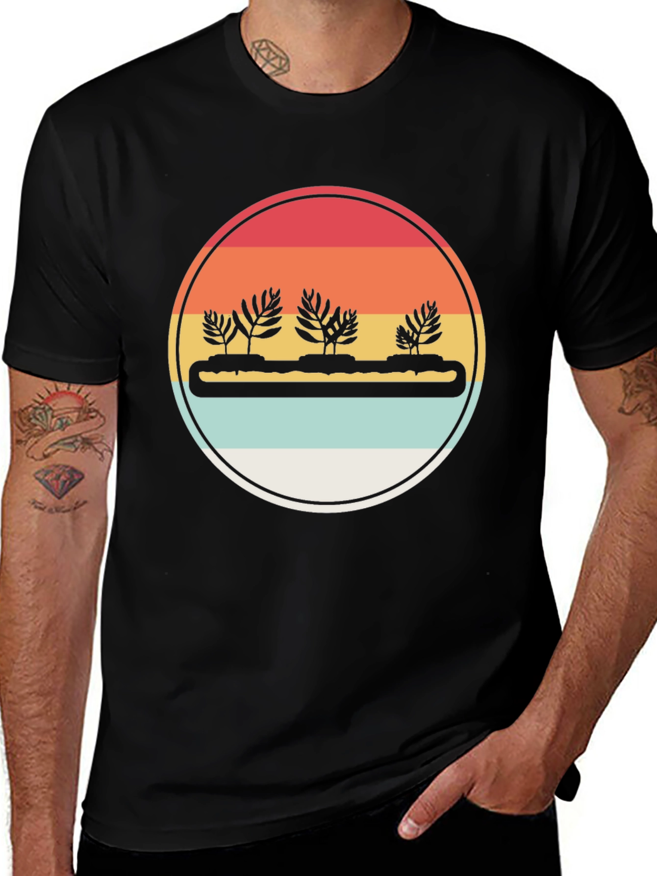 Variant 4 of Retro Nature T-Shirt