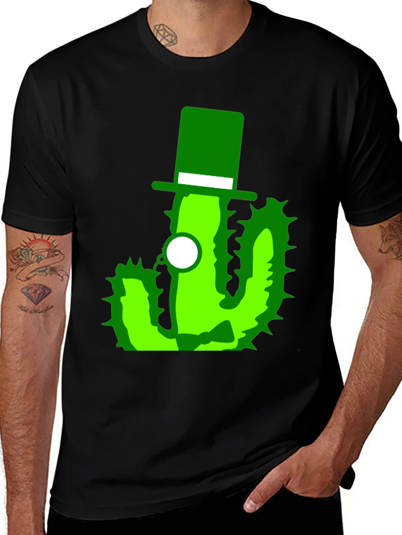 Variant 10 of Cactus Gentleman T-Shirt