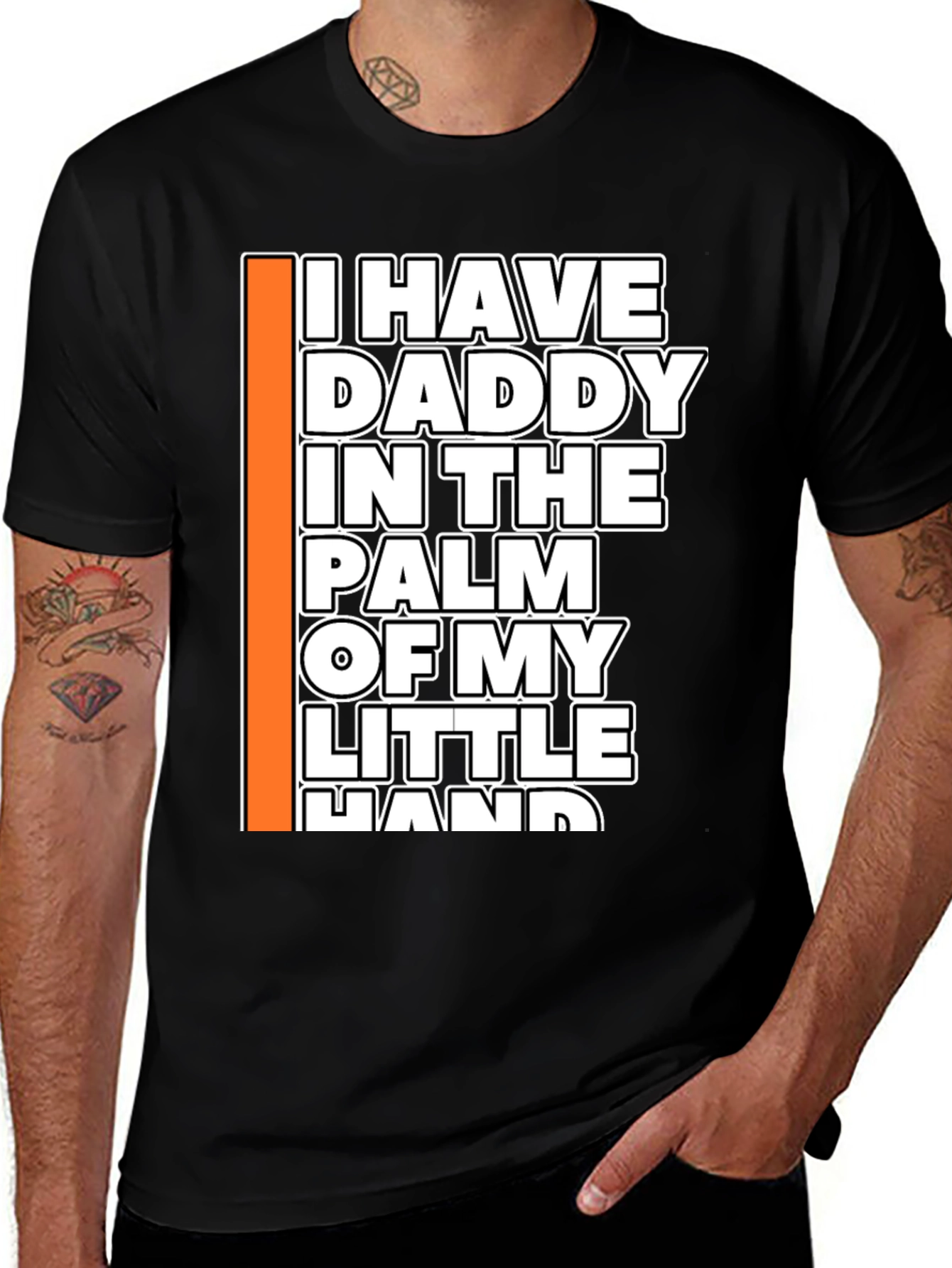 Variant 30 of Daddy's Little Helper Black Graphic Tee
