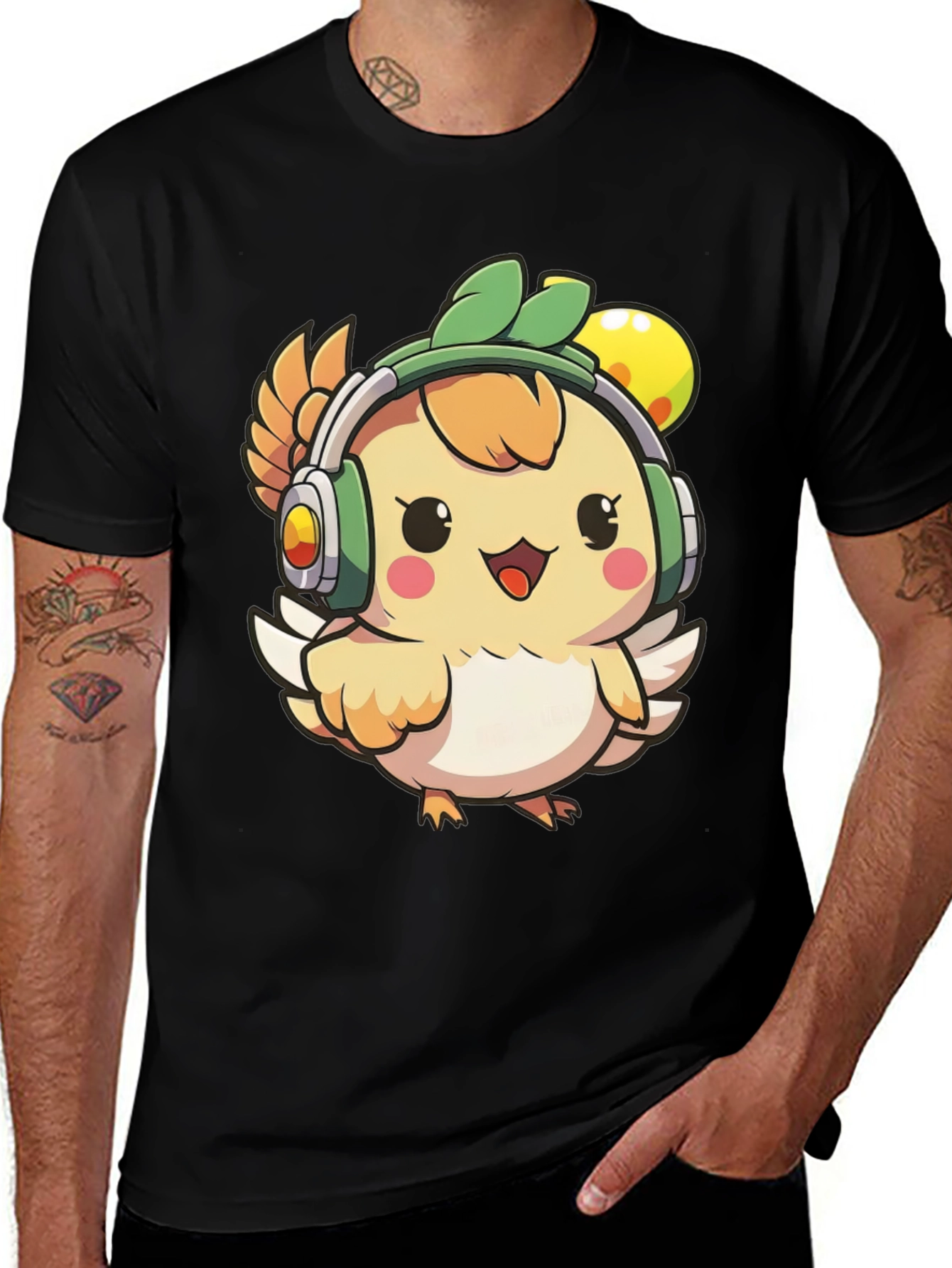 Variant 12 of Cute Cartoon Chicken T-Shirt