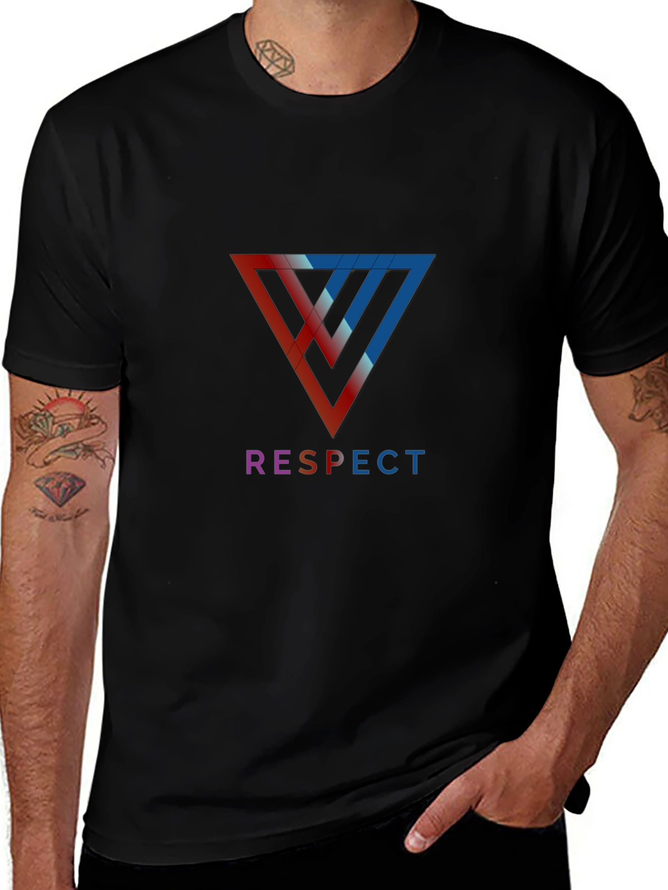 Variant 10 of Respect Graphic T-Shirt