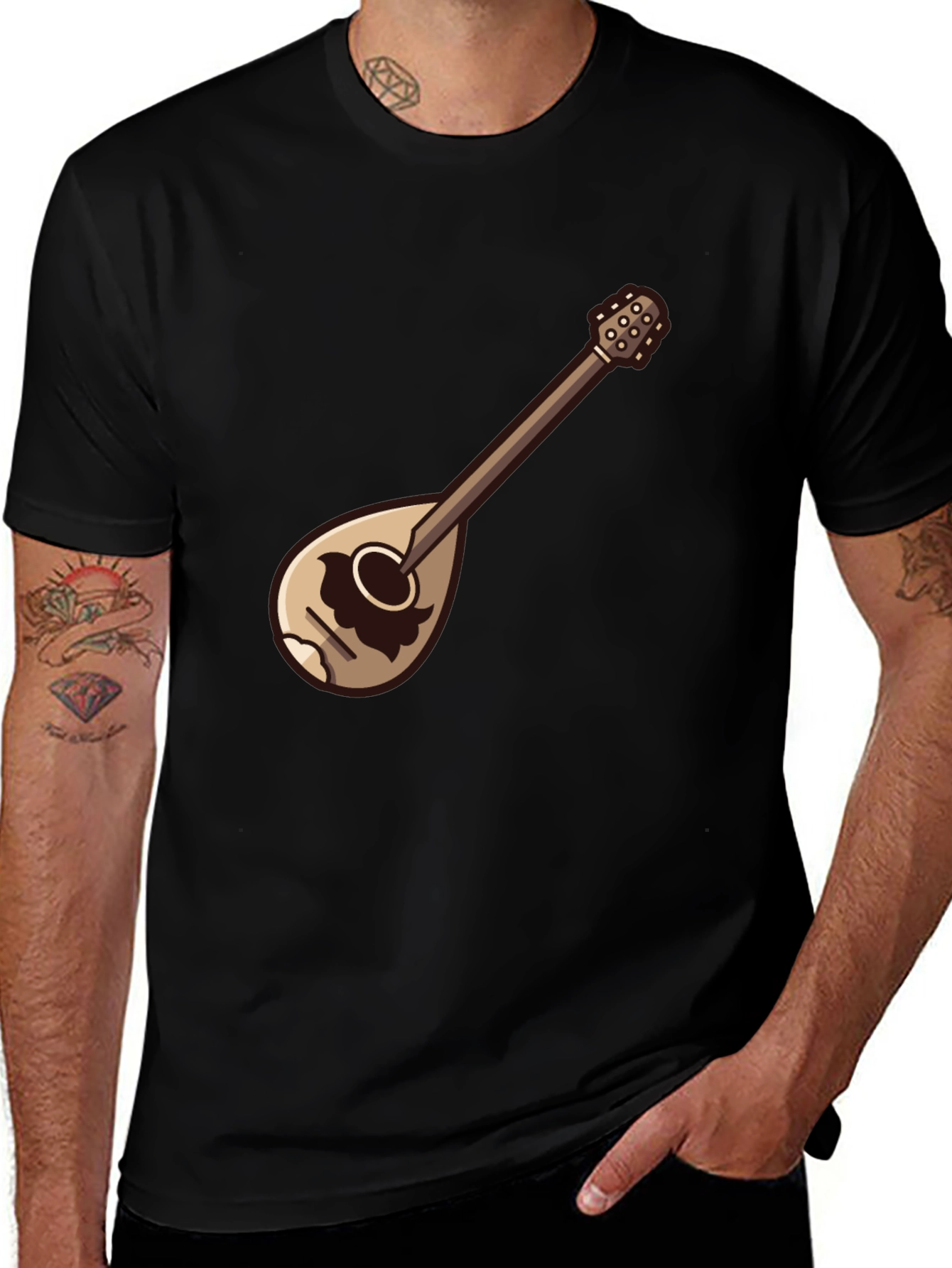 Bandura Music Instrument T-Shirt