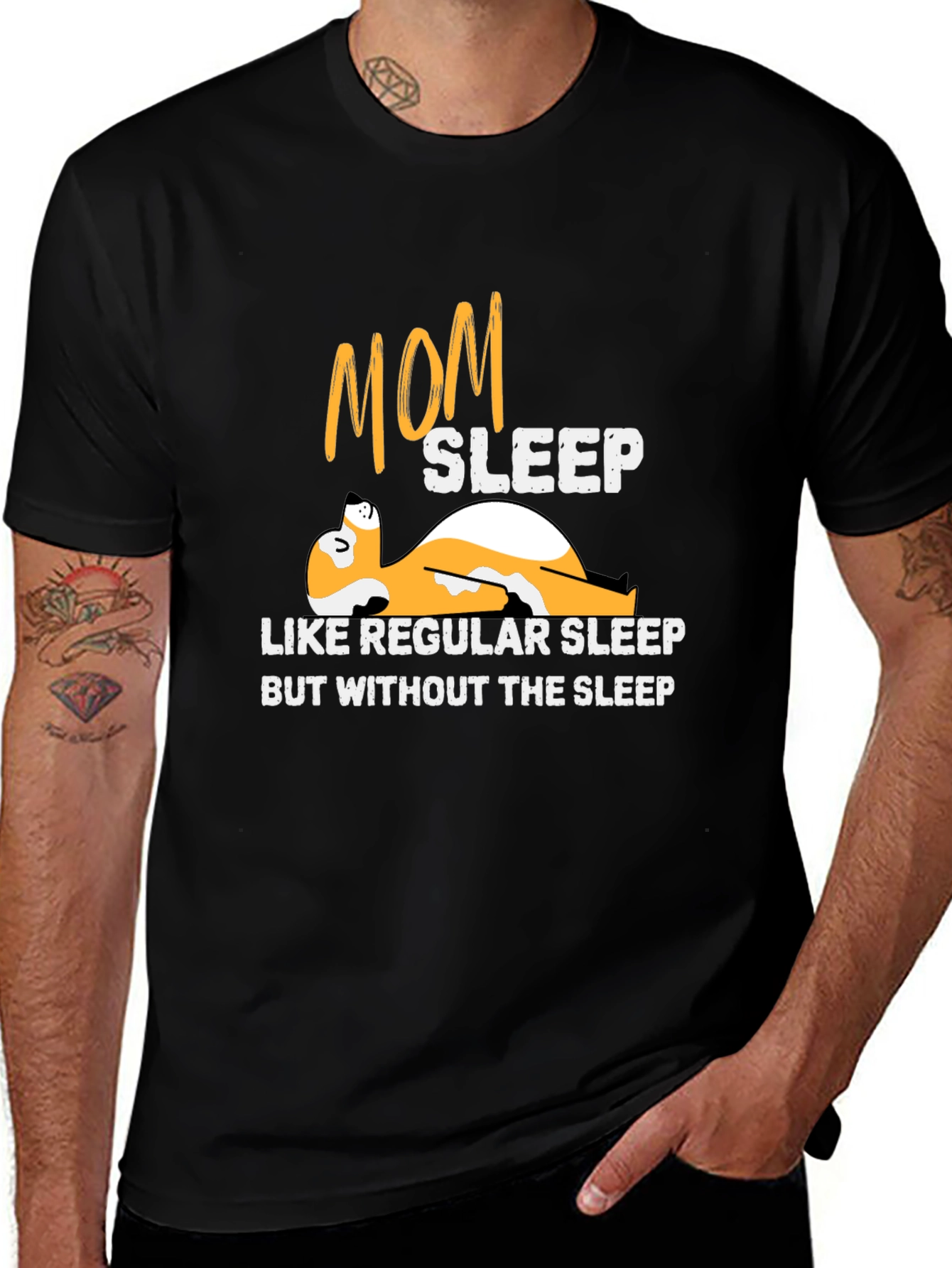 Mom Sleep Graphic T-Shirt