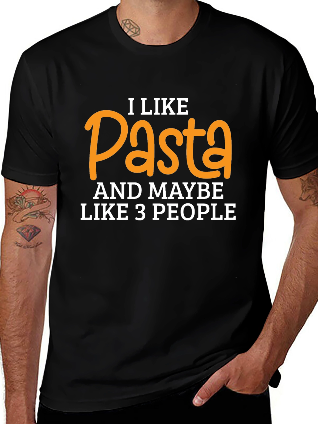 Variant 7 of I Like Pasta Funny T-Shirt