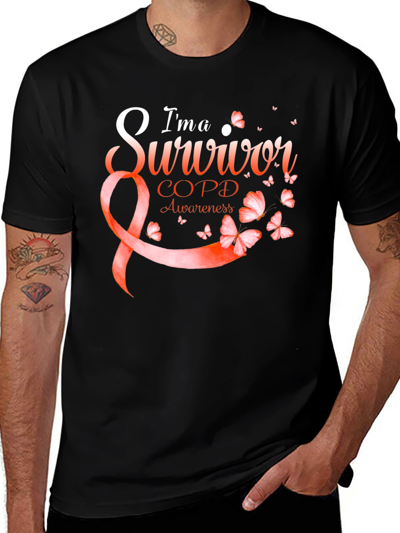 COPD Awareness Survivor T-Shirt