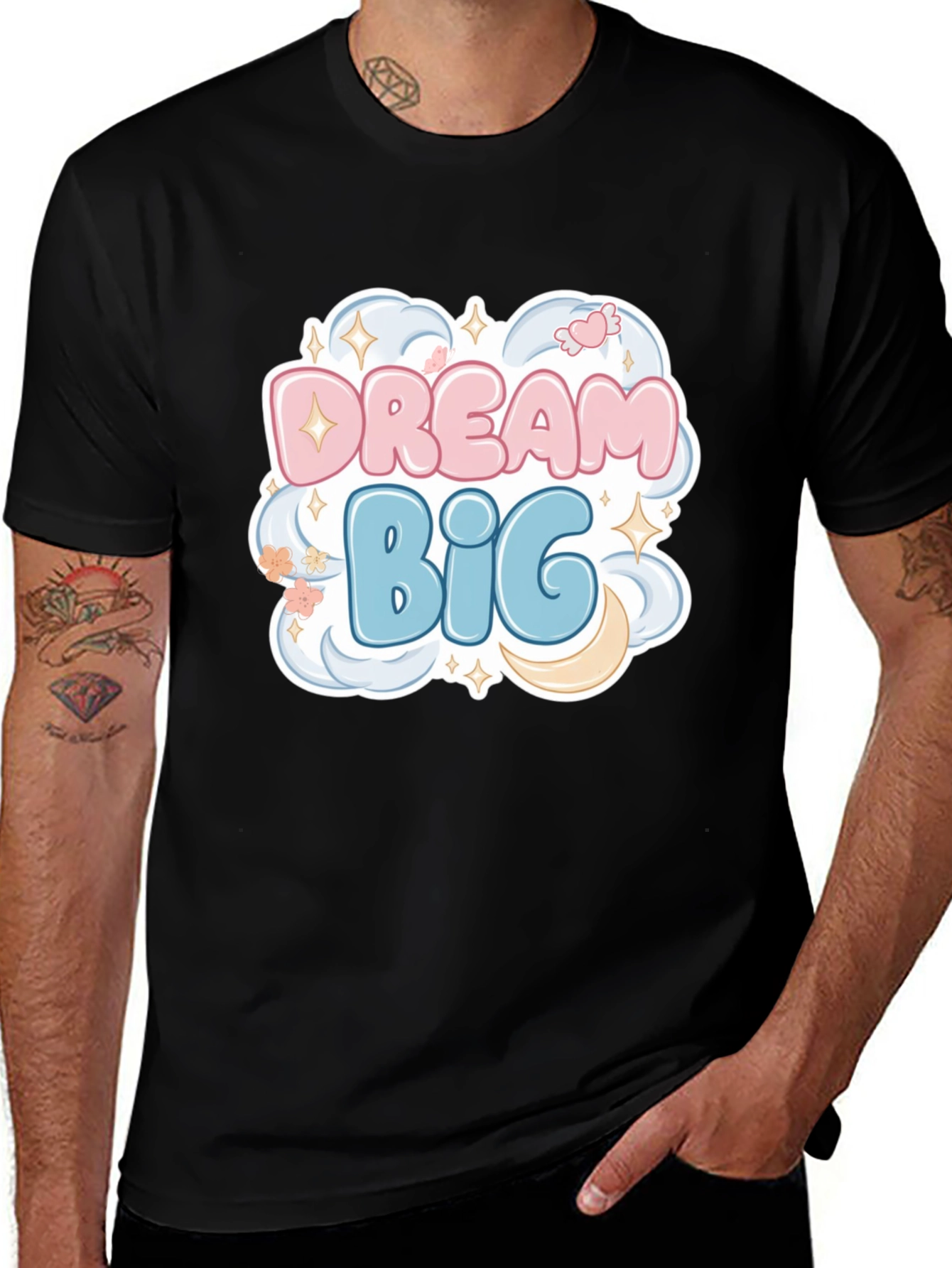 Dream Big Graphic Tee - Cotton Comfort