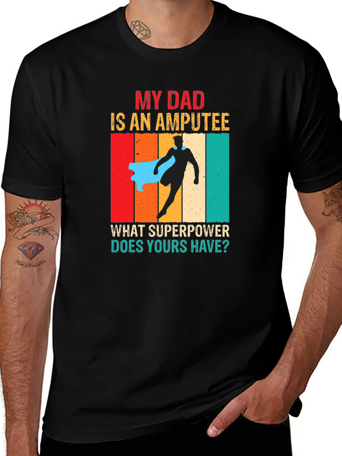Variant 27 of My Dad Is An Amputee T-Shirt
