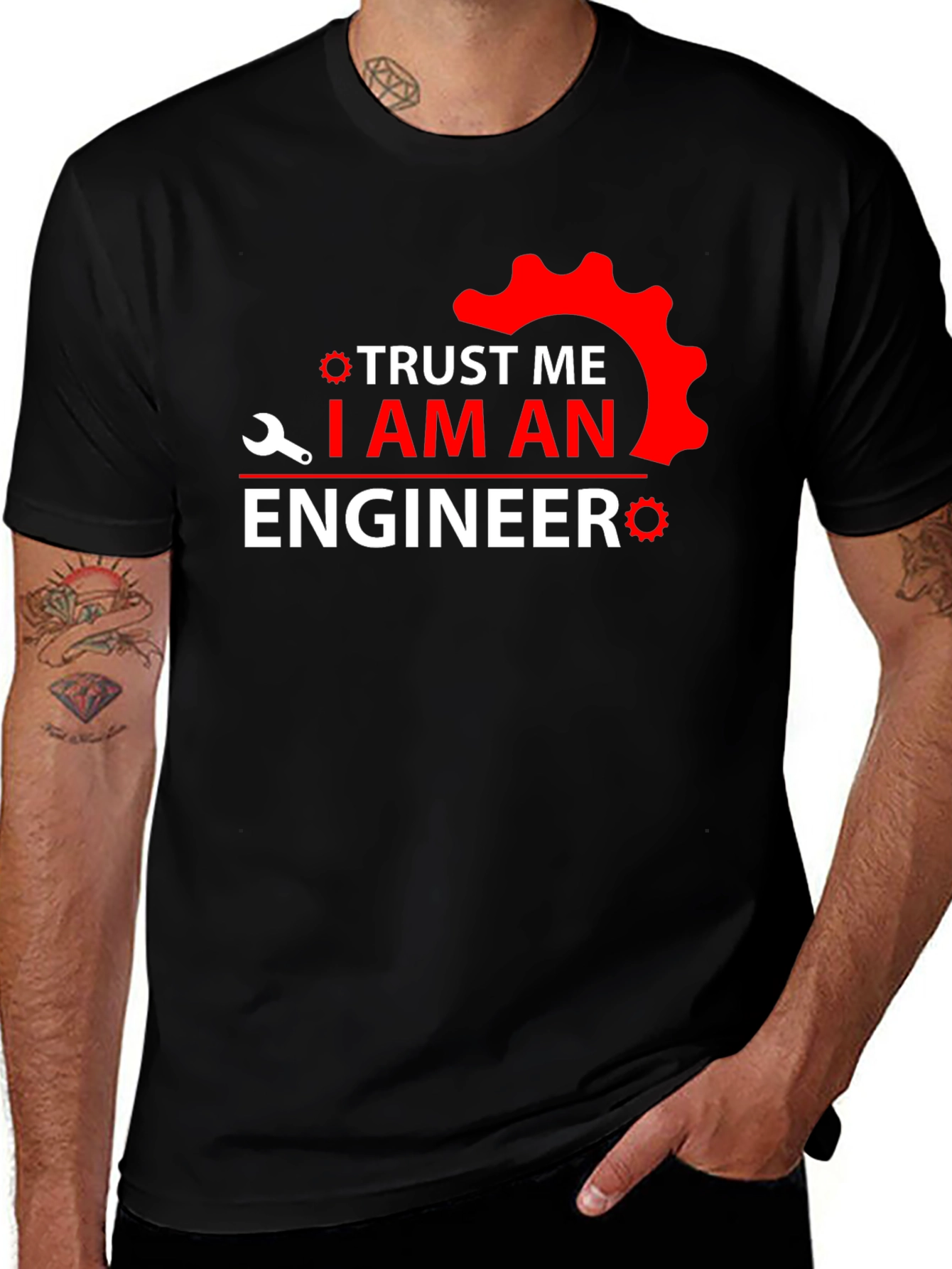 Variant 12 of Trust Me I Am An Engineer T-Shirt