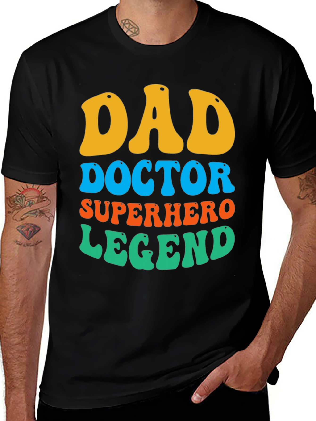 Variant 9 of Dad Doctor Superhero Legend T-Shirt