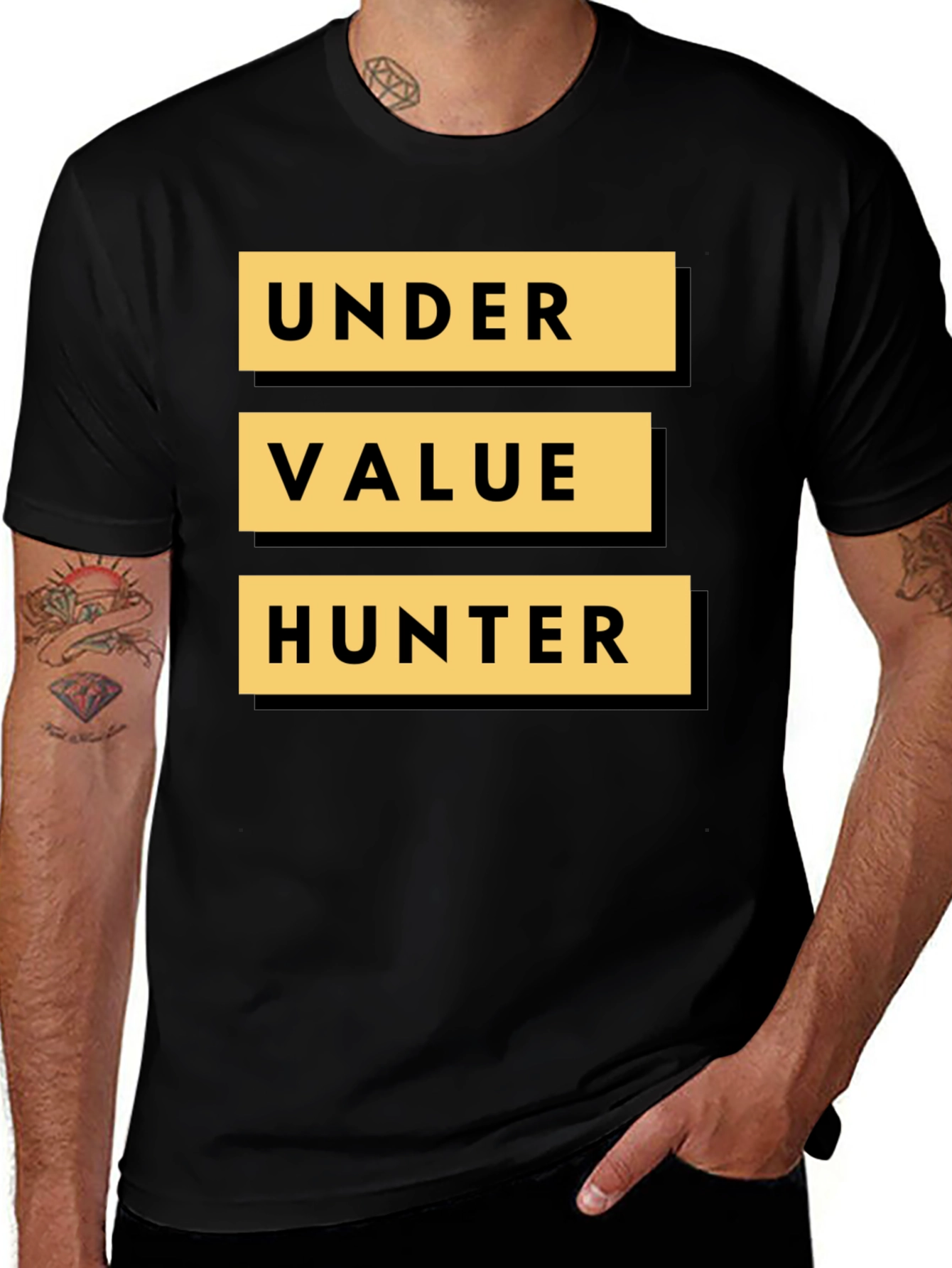 Variant 8 of Under Value Hunter Graphic T-Shirt