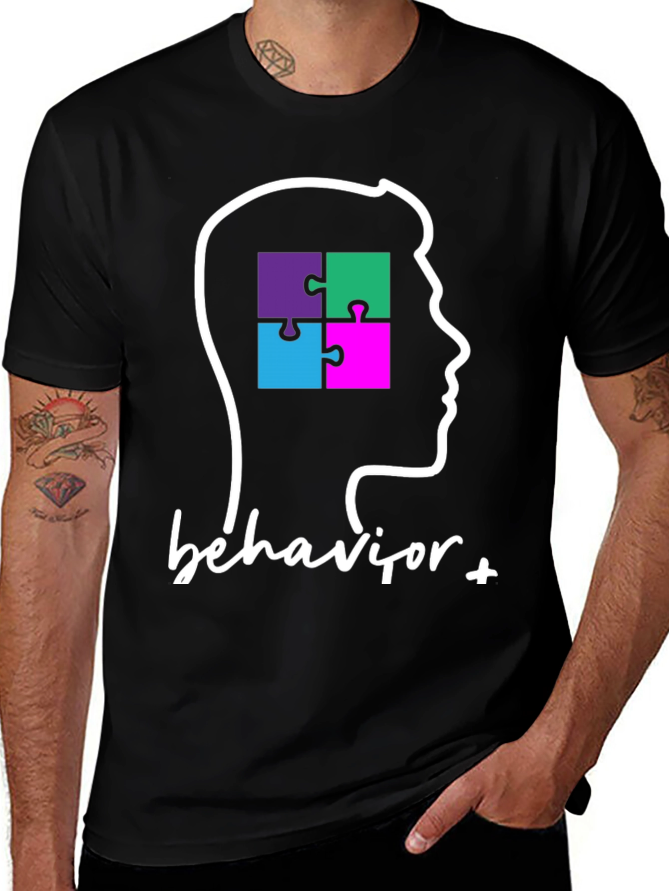 Variant 3 of Behavior Autism Awareness T-Shirt