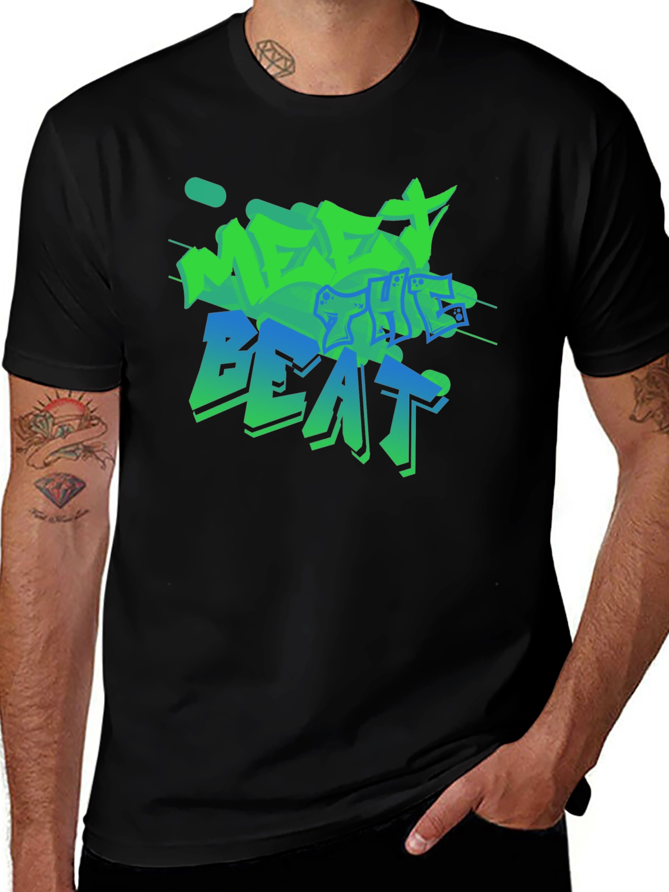 Variant 3 of Meet The Beat Graphic T-Shirt