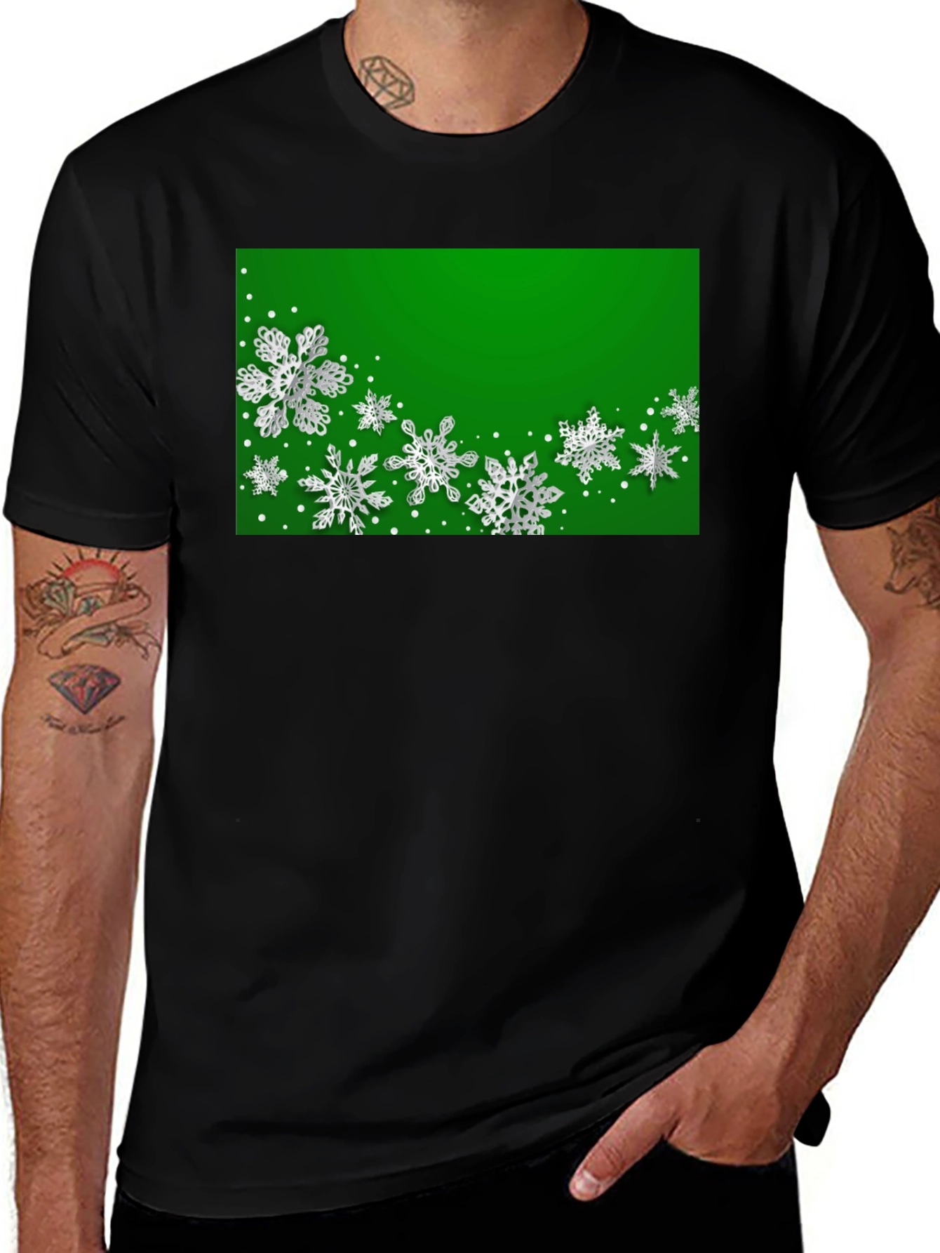 Snowflake Graphic Tee - Holiday Ready