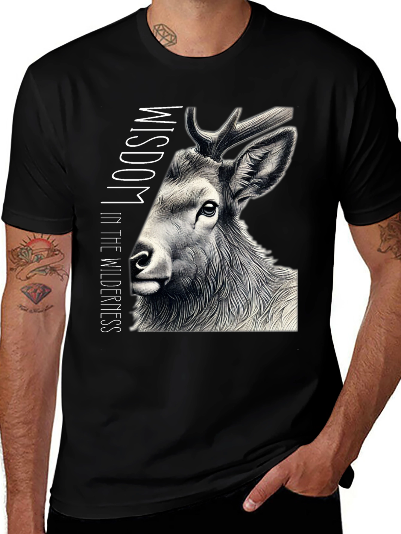 Variant 14 of Wildlife Wisdom Graphic Tee