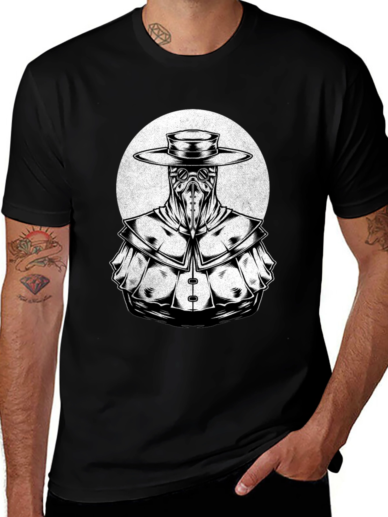 Variant 18 of Plague Doctor T-Shirt - Unique Graphic Tee