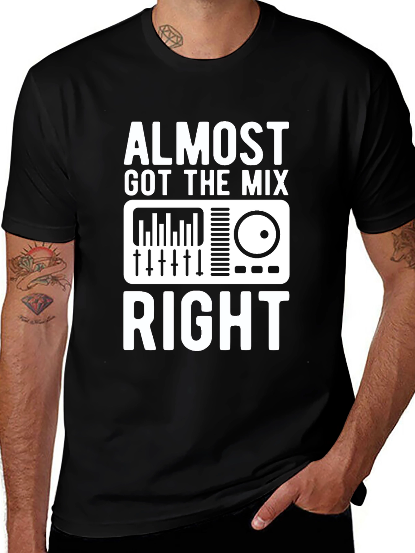 Almost Got the Mix Right DJ T-Shirt