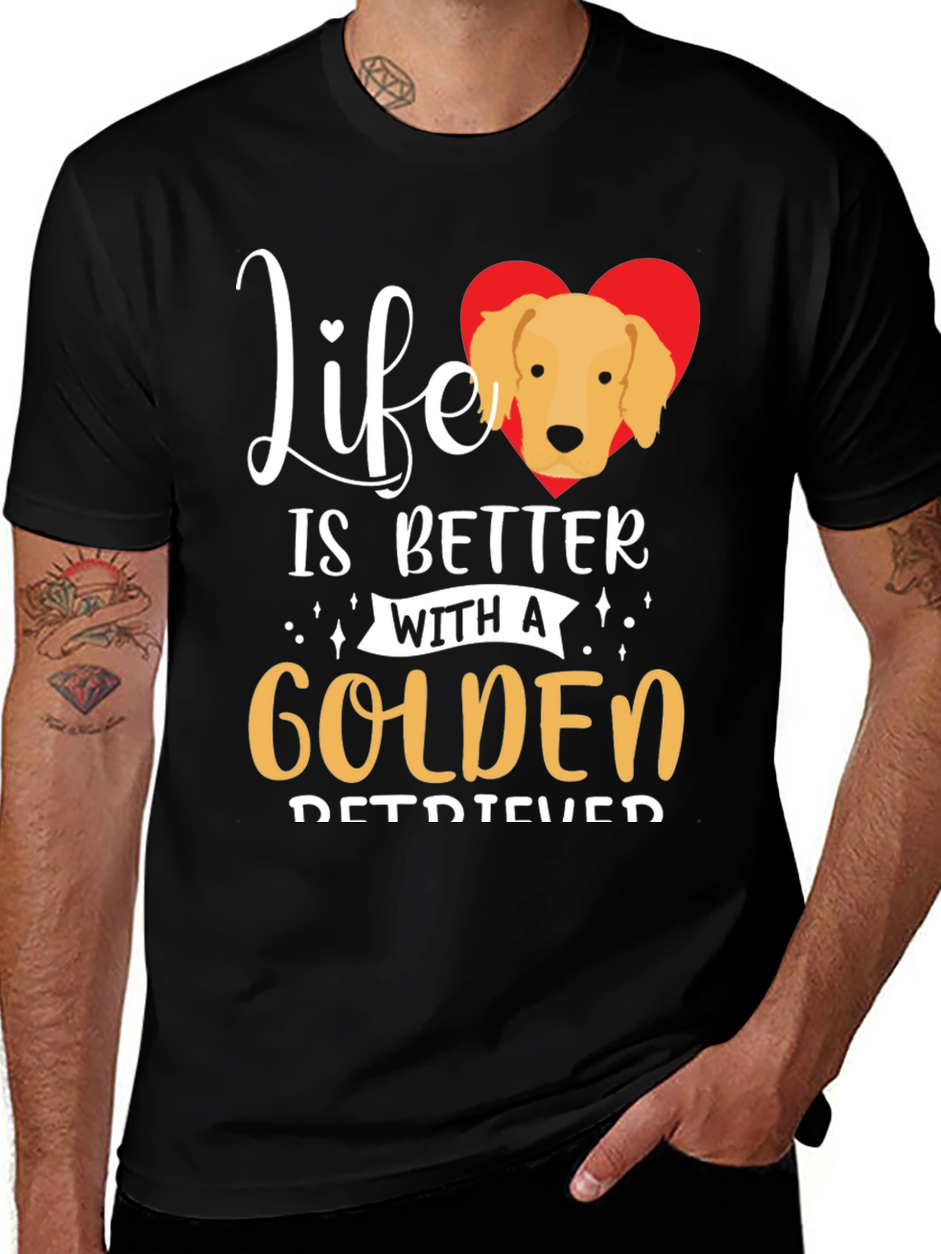 Variant 28 of Life is Better With a Golden Retriever T-Shirt