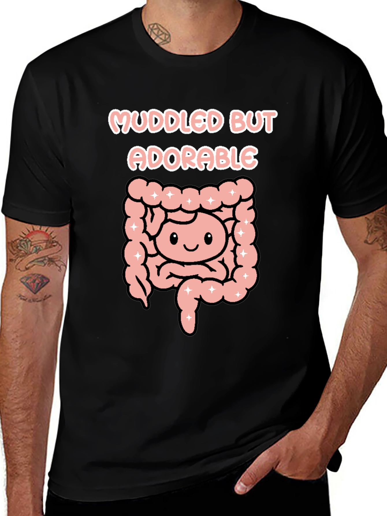 Variant 26 of Muddled But Adorable Gut T-Shirt