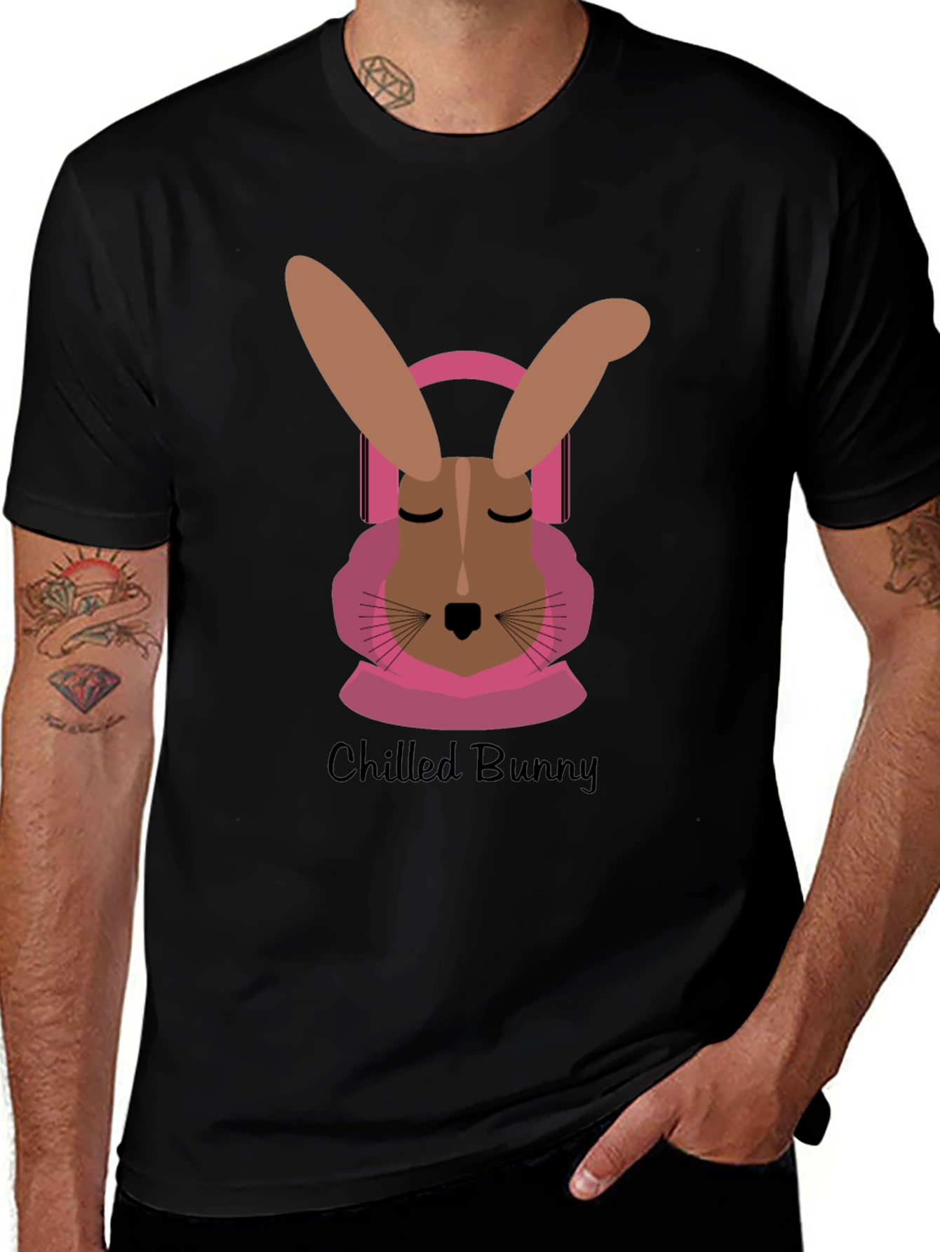 Chilled Bunny T-Shirt: Relaxed Comfort & Unique Style