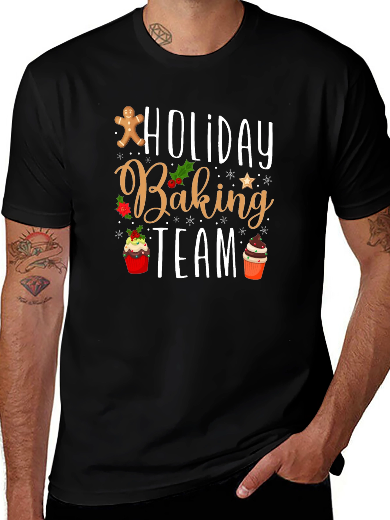 Variant 22 of Holiday Baking Team T-Shirt, Holiday Gift