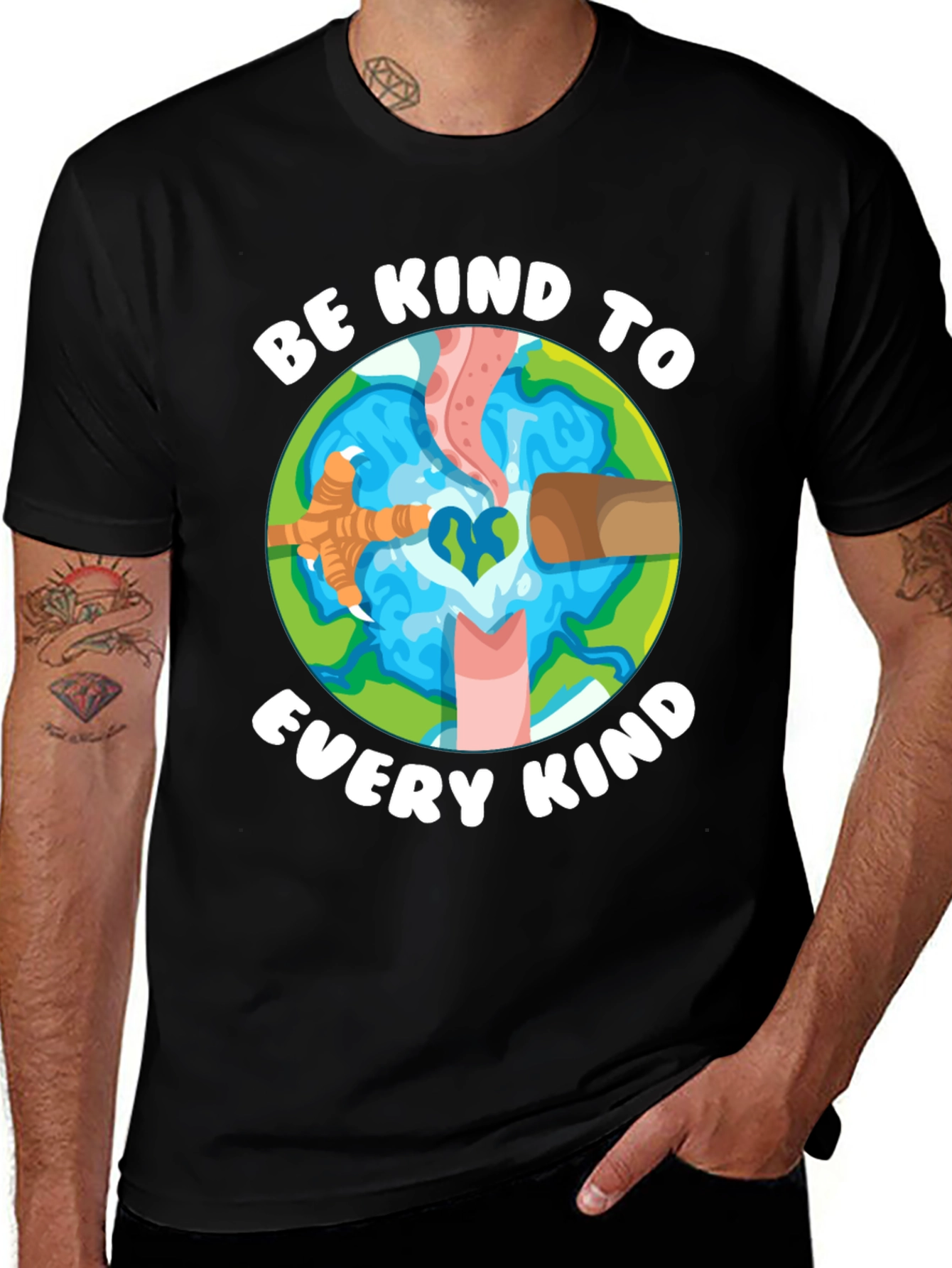 Be Kind To Every Kind Graphic T-Shirt