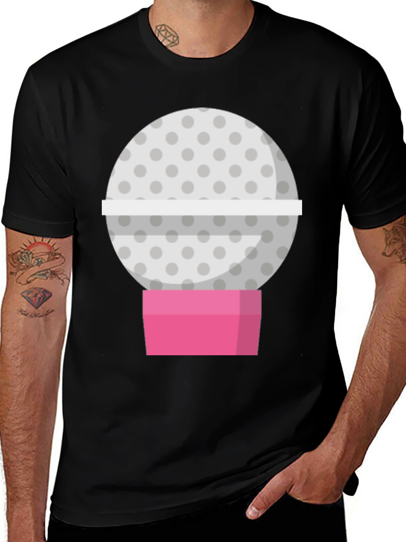 Variant 20 of Golf Ball Candy Machine Graphic Tee