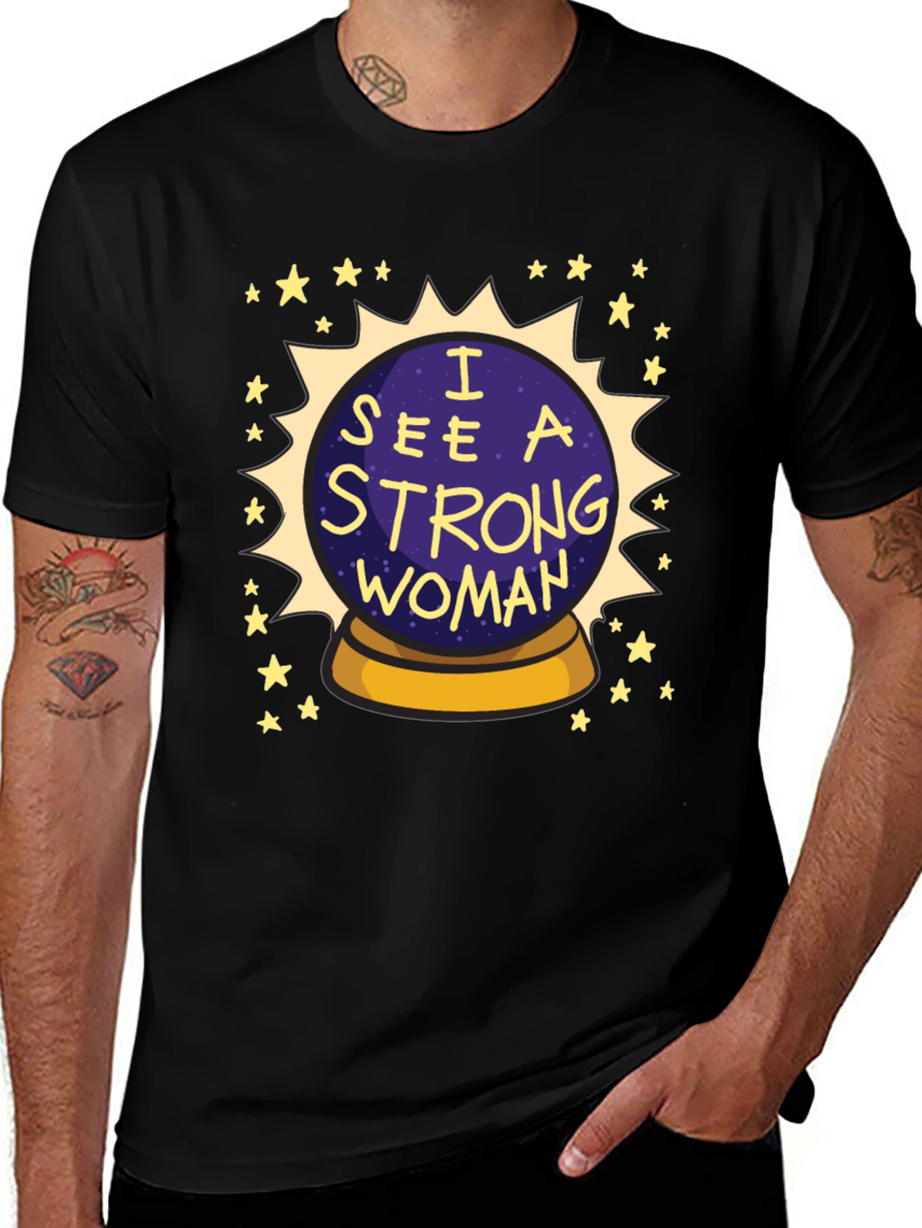 Variant 2 of Strong Woman Graphic T-Shirt