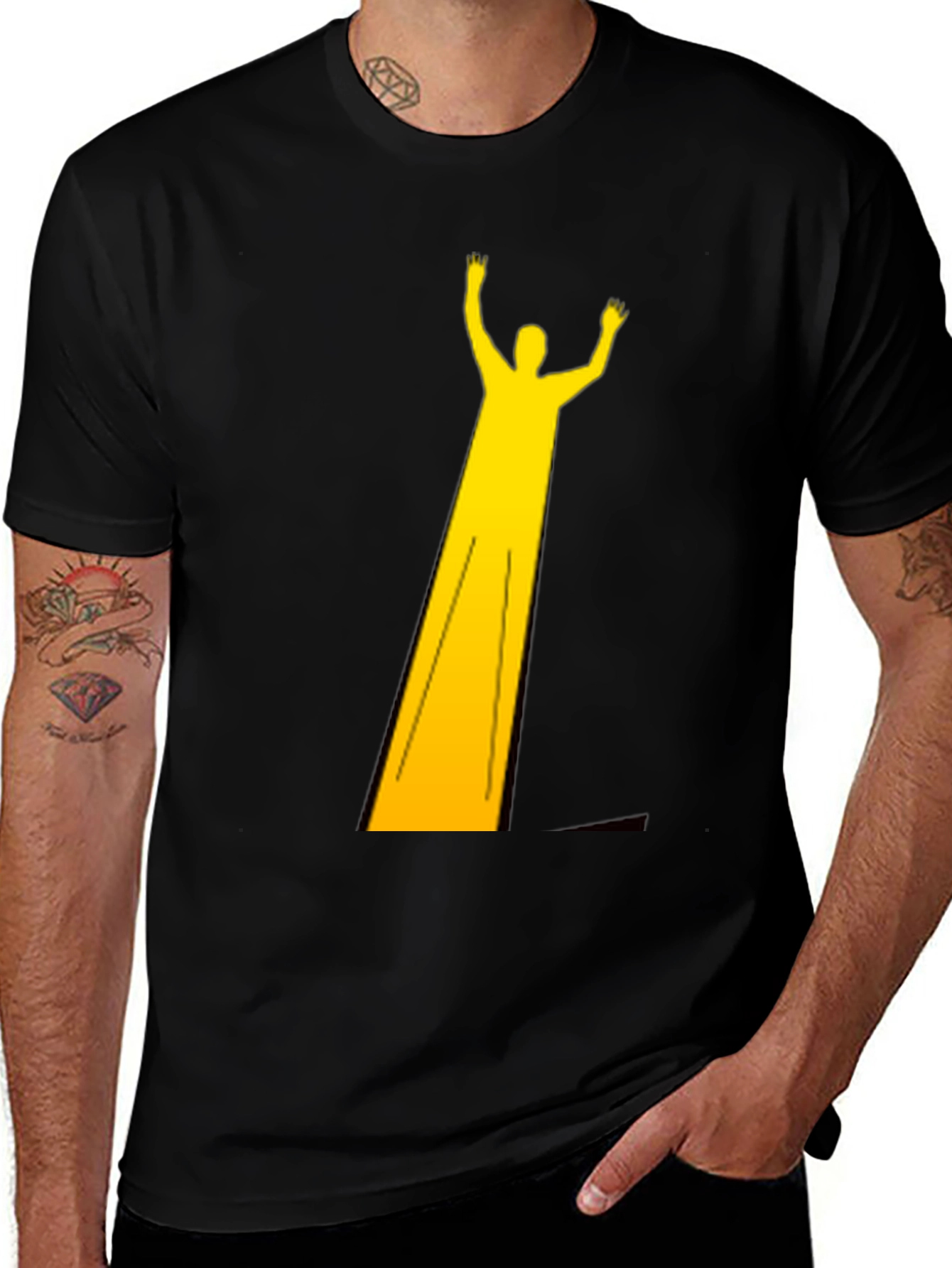Variant 29 of Golden Figure Black Tee - Modern Graphic T-Shirt