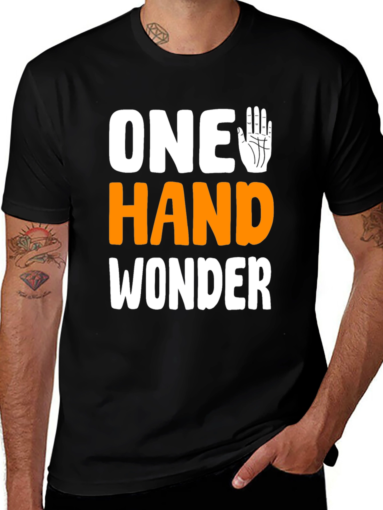 One Hand Wonder Novelty T-Shirt