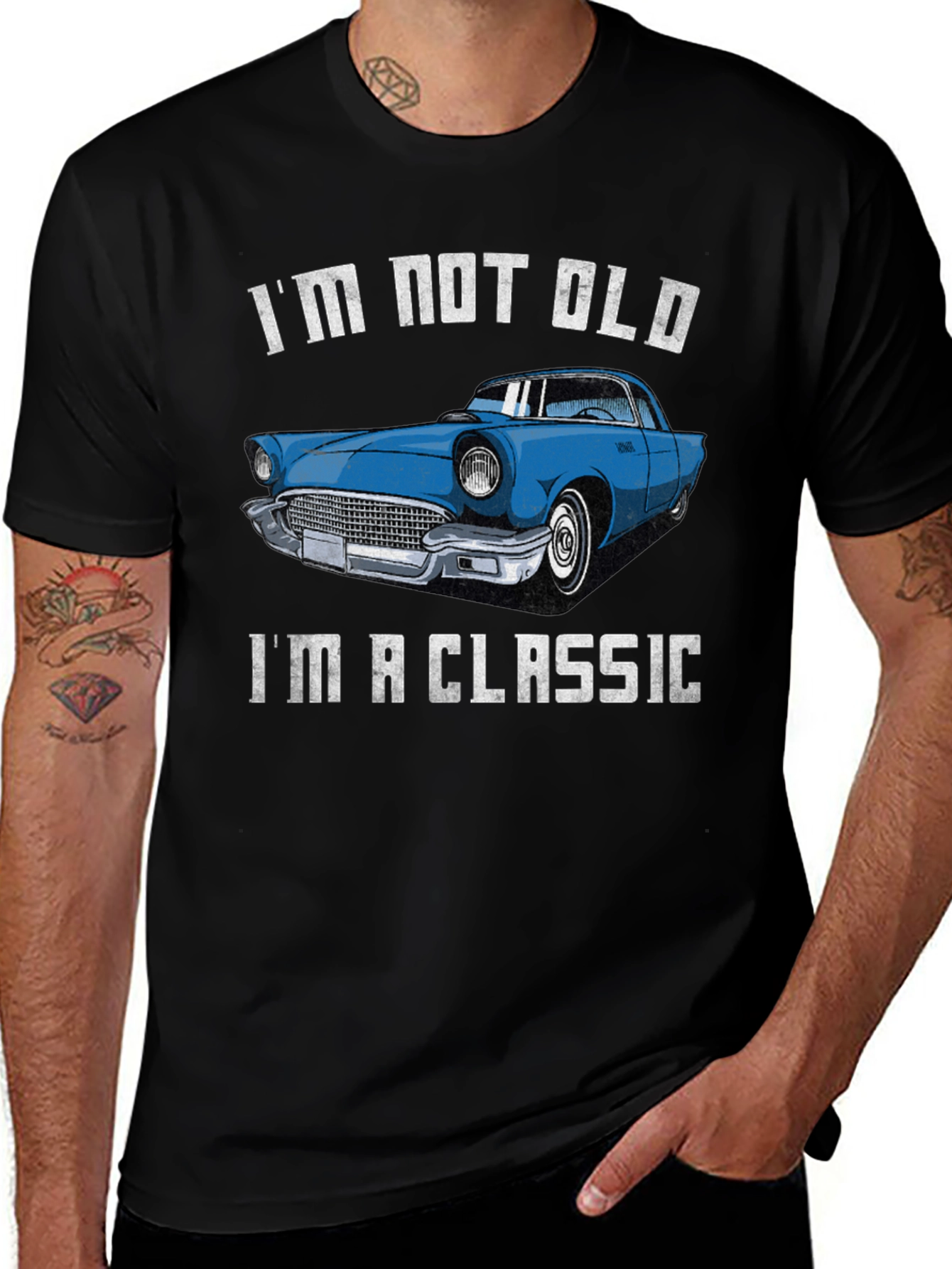 Variant 24 of I'm Not Old I'm a Classic Car T-Shirt