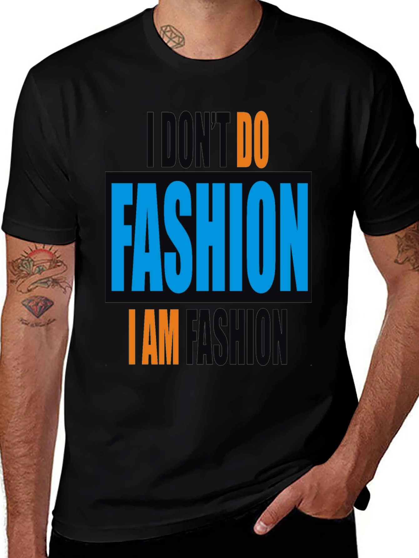 Variant 27 of I Don't Do Fashion T-Shirt