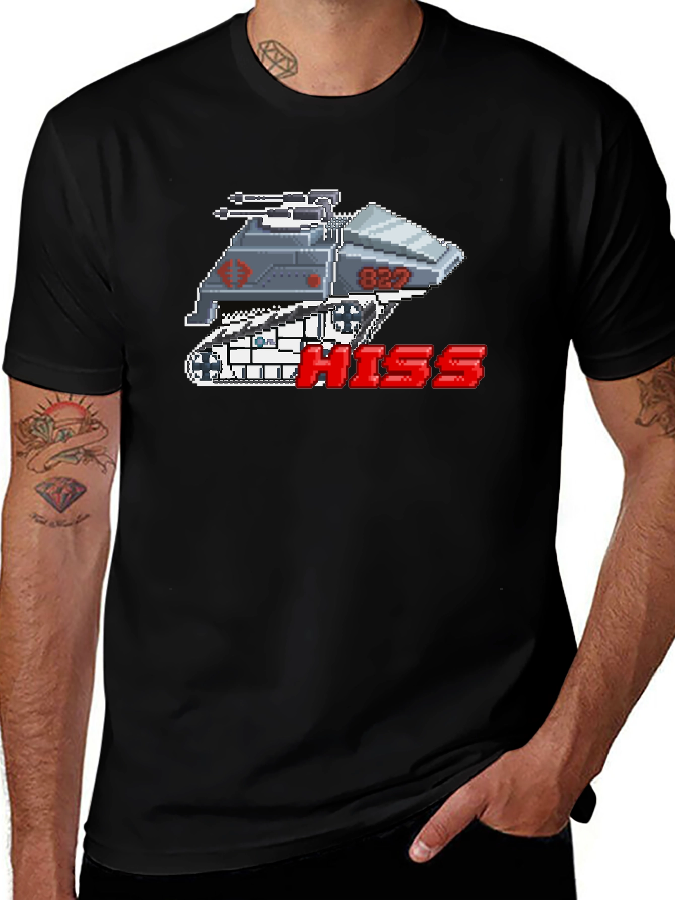 Pixel H.I.S.S Tank T-Shirt