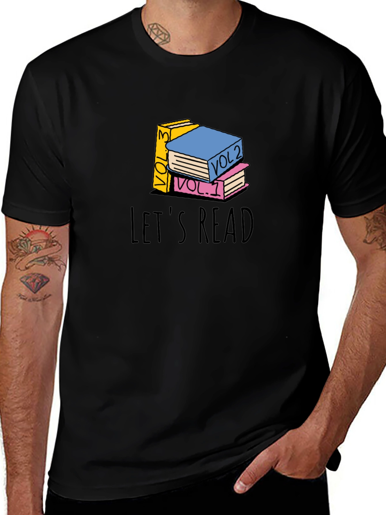 Variant 25 of Let's Read Graphic Tee