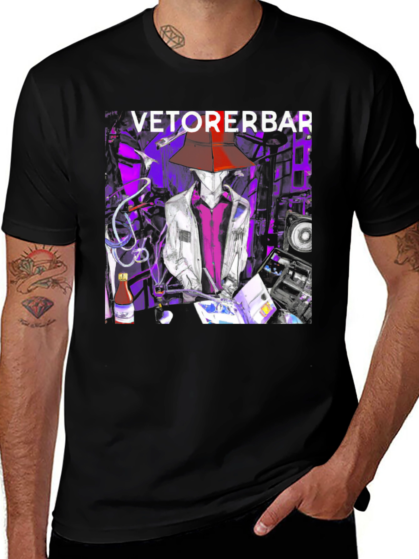 Variant 13 of VETORERBAR Graphic Print T-Shirt