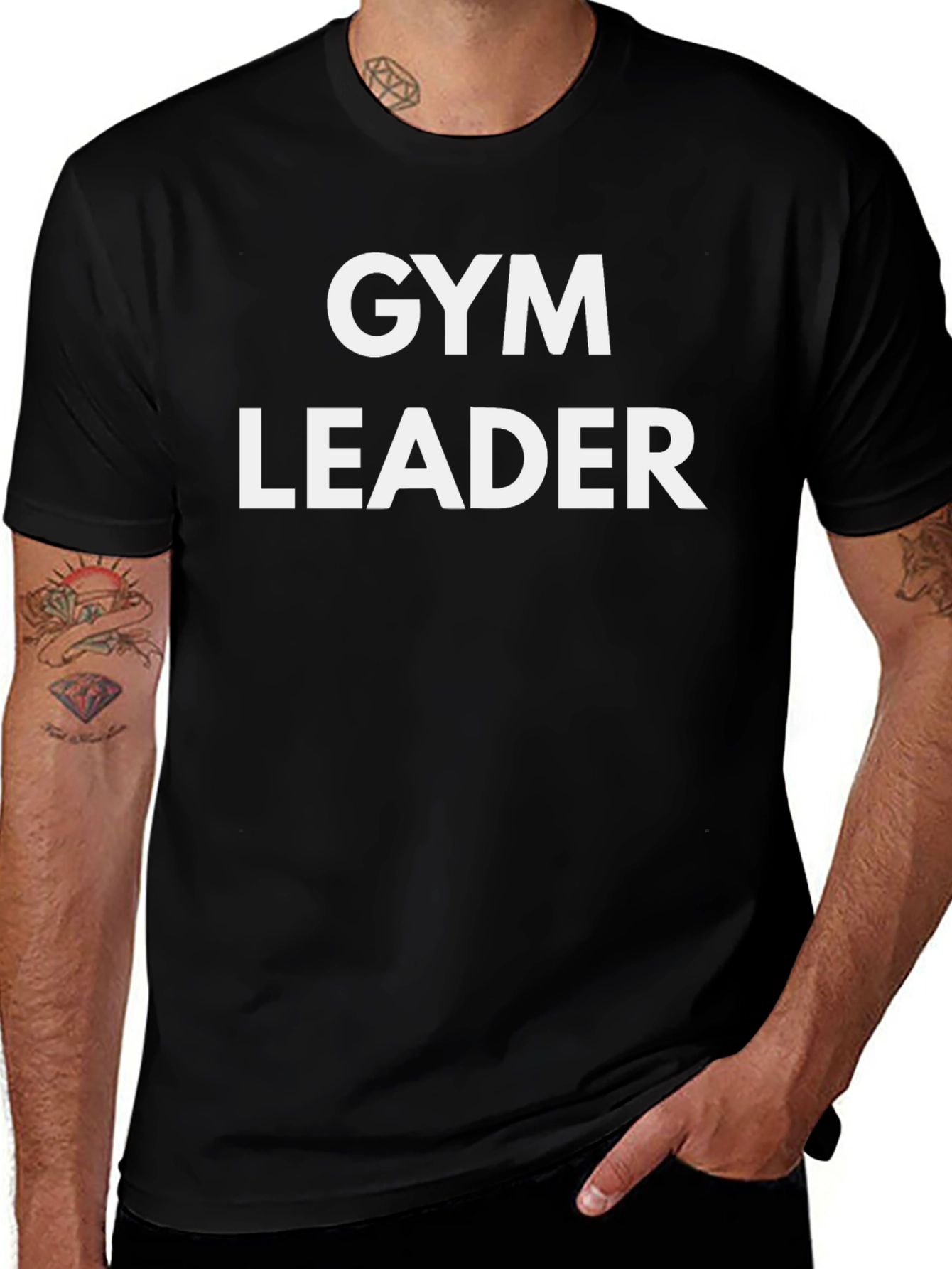 Variant 19 of Gym Leader Graphic Tee - Bold Statement Shirt