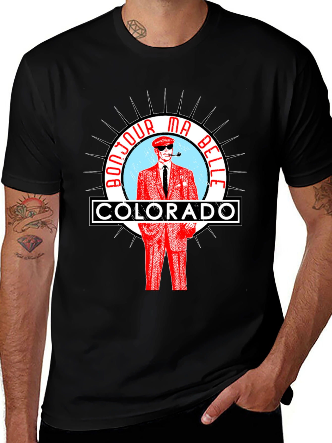 Bonjour Ma Belle Colorado Graphic Tee