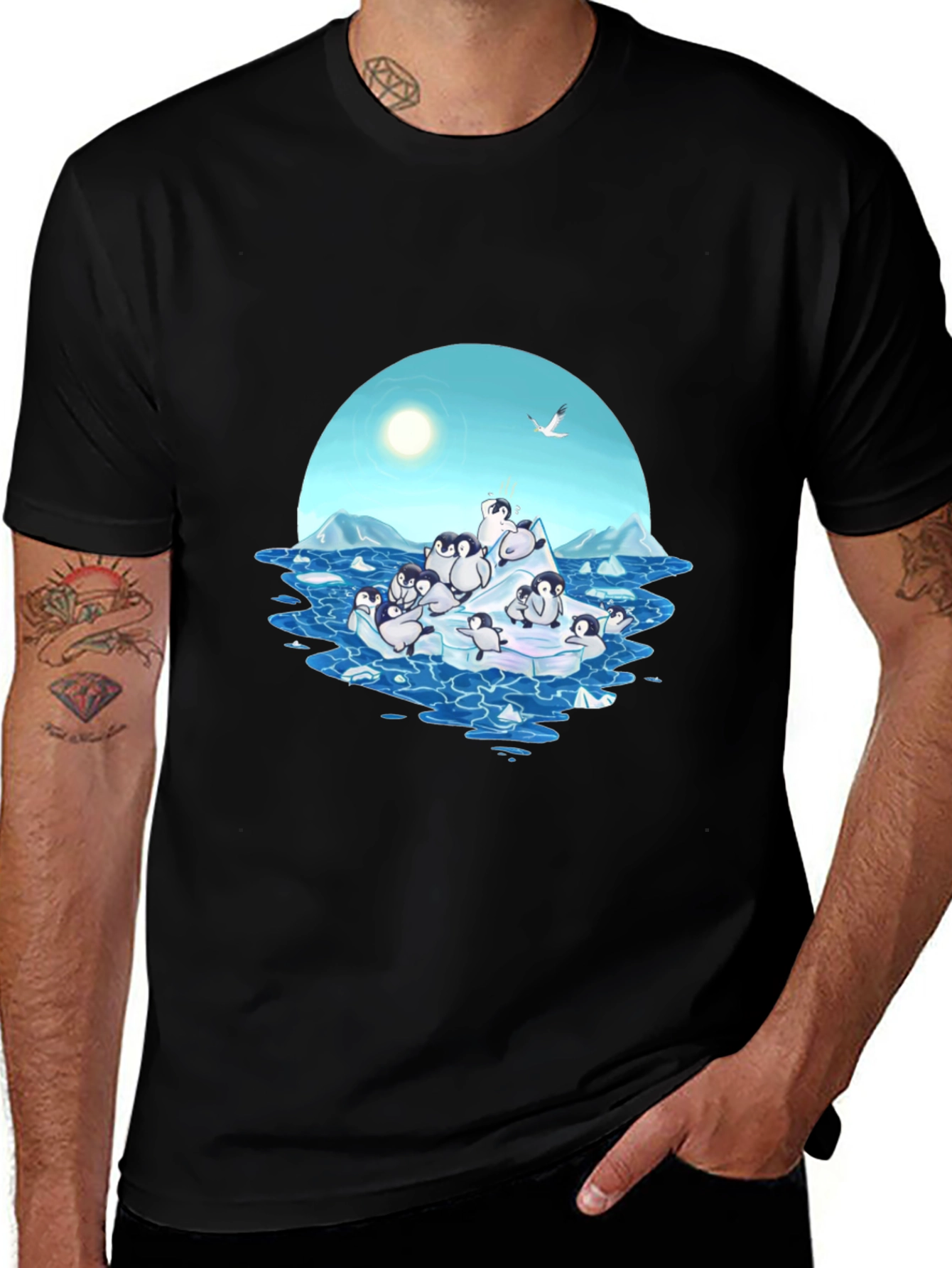 Penguin Iceberg Graphic Tee