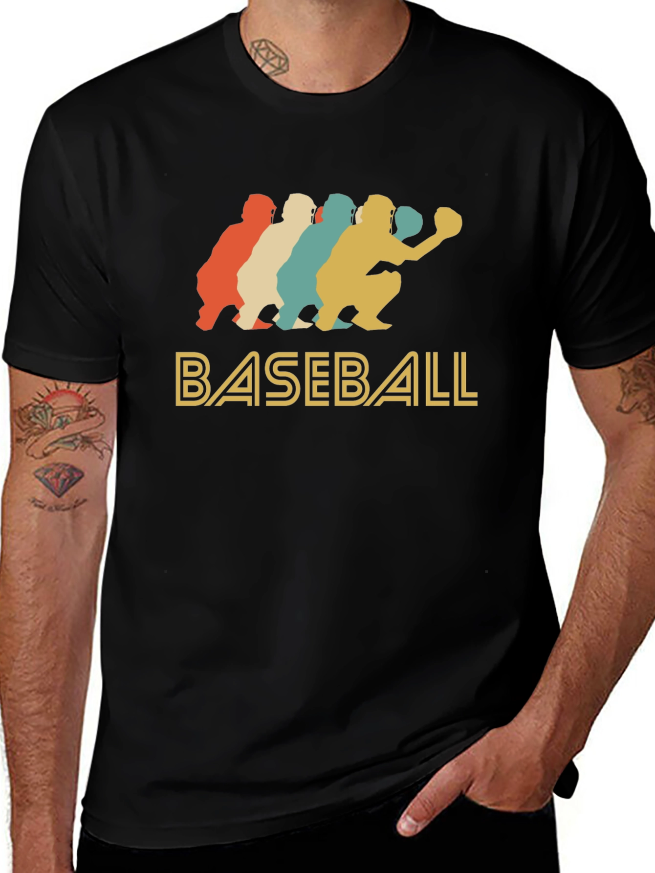 Variant 29 of Vintage Style Baseball T-Shirt