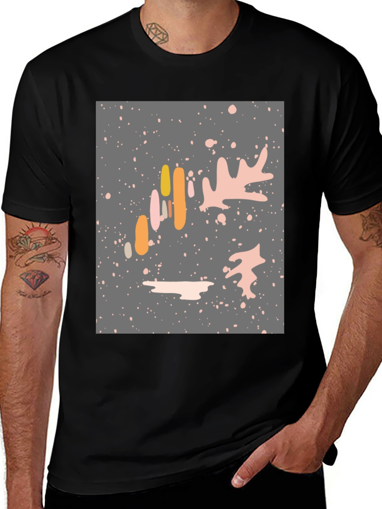 Variant 3 of Abstract Graphic Print Tee
