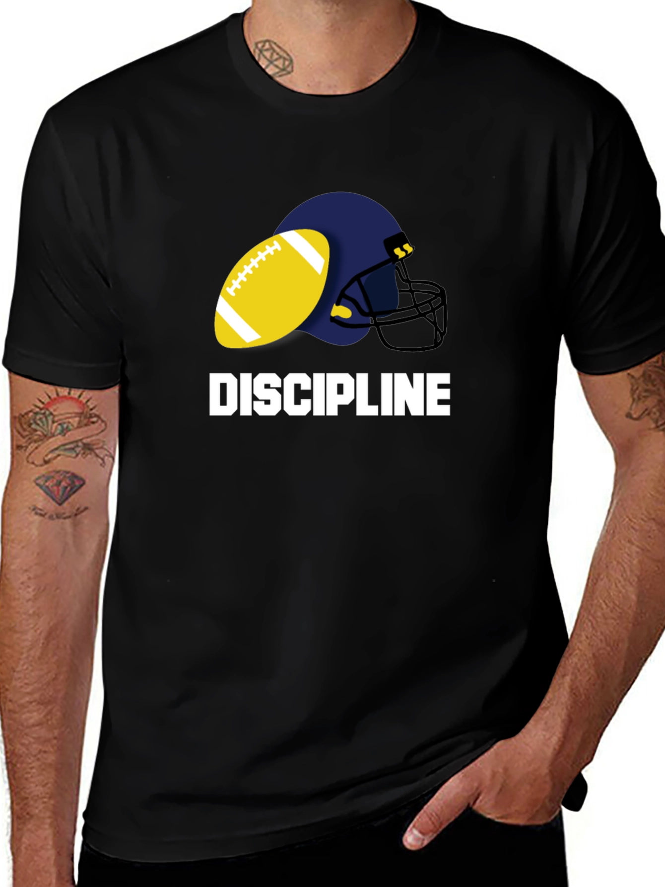 Discipline Football Graphic T-Shirt