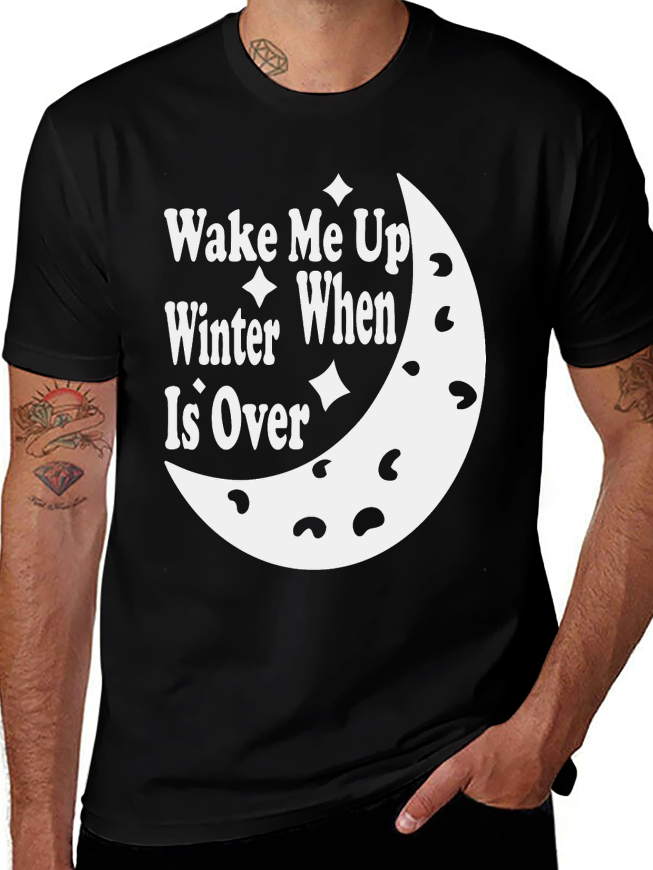 Variant 2 of Wake Me Up When Winter Is Over T-Shirt