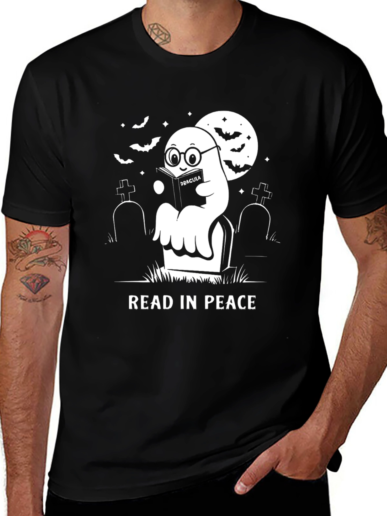 Read in Peace Ghost T-Shirt