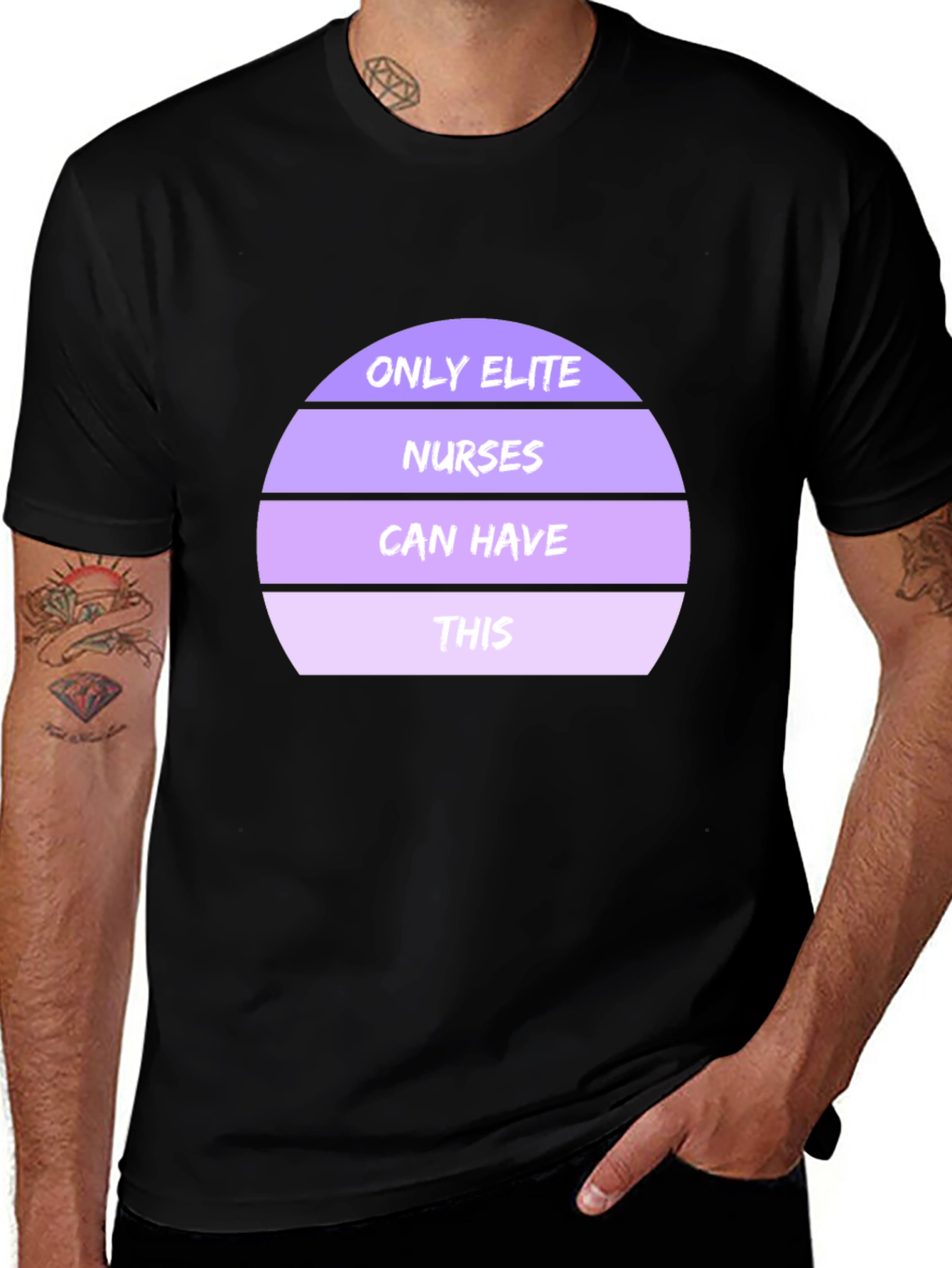 Variant 21 of Elite Nurses T-Shirt - Unique Design