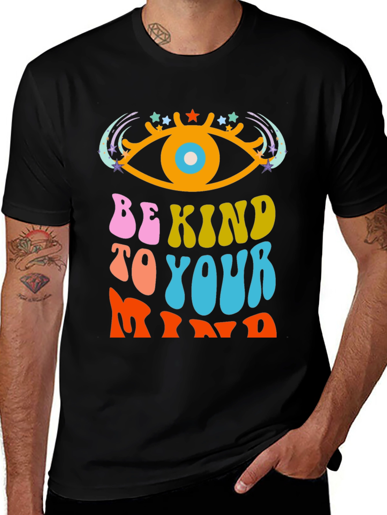 Variant 10 of Be Kind to Your Mind Graphic Tee