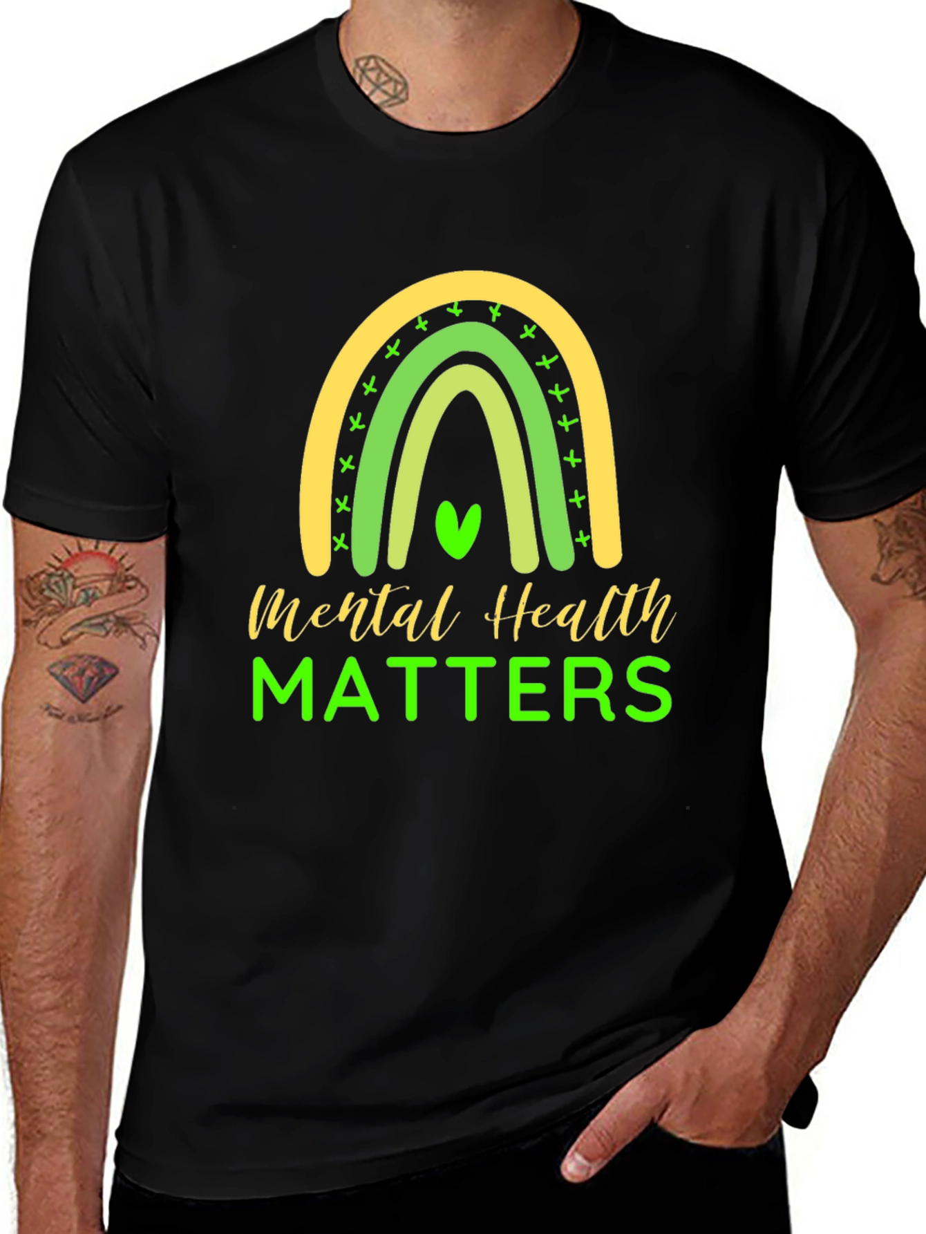 Variant 4 of Mental Health Matters T-Shirt