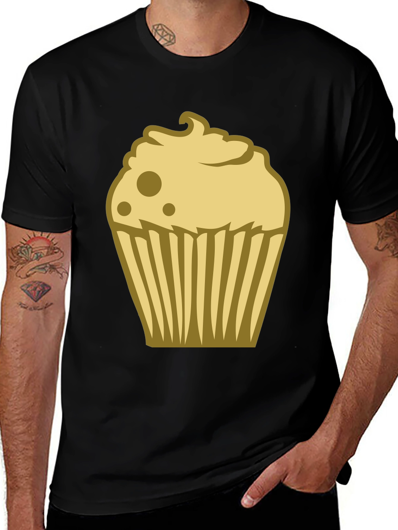 Variant 23 of Cupcake Graphic Tee - Sweet Treat Style