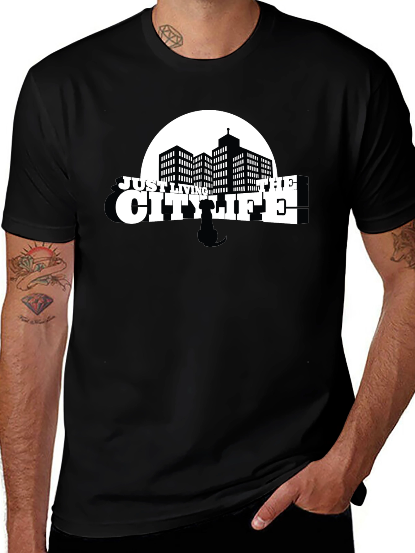 Variant 15 of City Life Graphic Tee - Urban Style
